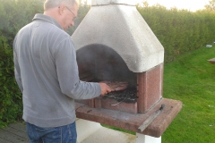 Stephan ist der Grillmeister